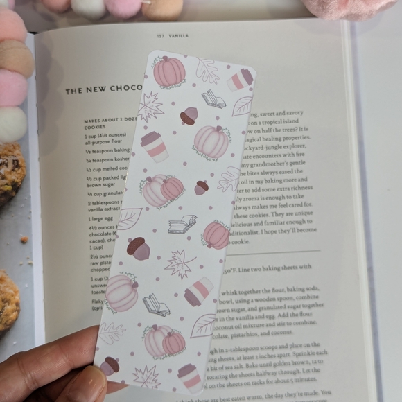 Autumn Fall And Pumpkin Themed Bookmarks Set - Picture 6 of 9